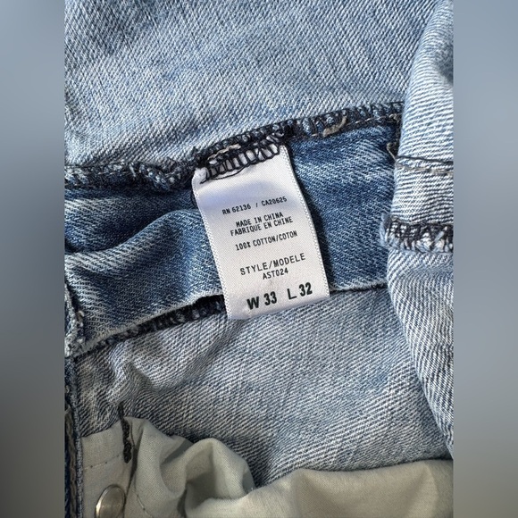 Guess jeans Rancho flare destroyed pocket jeans size 33x32 - Picture 3 of 10